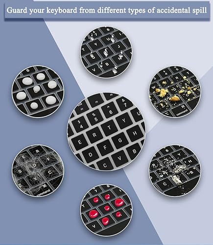 Miniatura 4 de Funda de teclado de silicona para teclado Apple Magic con teclado numérico MQ052LLA A1843 diseño de EE UU Funda protectora ultra delgada para