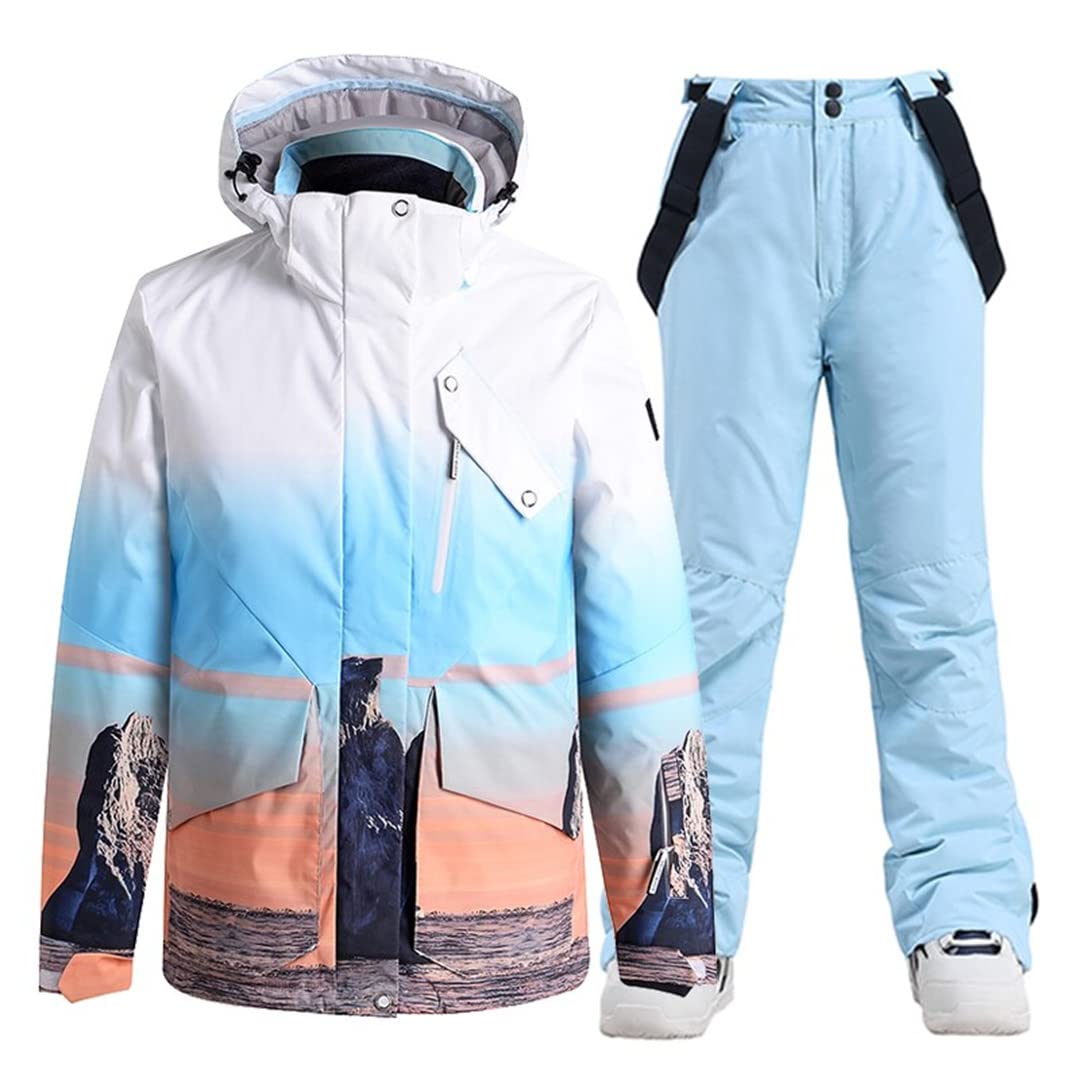 Alloaone Traje Nieve Hielo Para Hombre O Mujer Trajes Invierno Impermeables Ropa Snowboard Conjuntos Esquí Chaquetas Y Pantalones