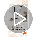 Image of Ritwika's Personalized Picture Frame - Customize Your Photo, Name, Message, Place And Song | For Couples and Friends | In Two Size 9.5 x 13.5 and 13.5 x 19.5 Inch, Set of 1