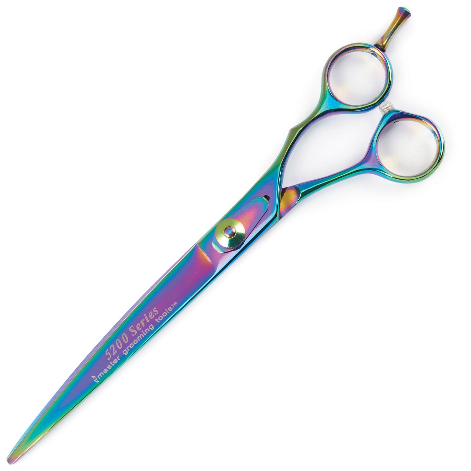 Toilettage Master Outils en Acier Inoxydable 5200 Rainbow Série pour Animal Domestique Cisailles à Droite, 6–1/5,1 cm
