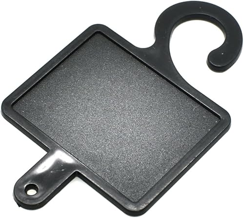 20pcs plástico gancho colgador & para embalaje calcetín prenda textil accesorios negro