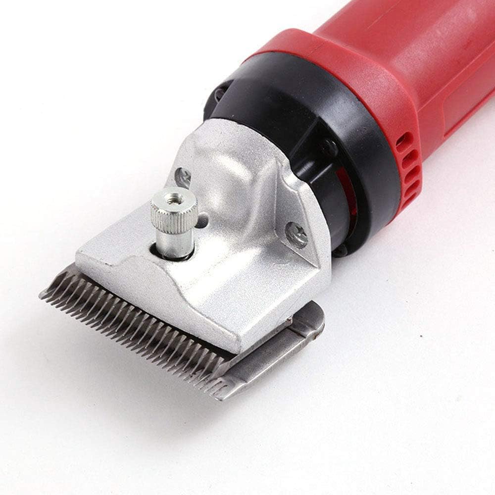 Portable Professional Horse Animal Grooming Clipper Alpaca Camel Electric Horse Scissors 6-Speed Electric Hair Clipper Thick Skin and Heavy Animals Farm Animal