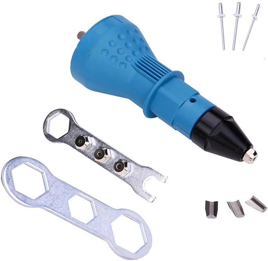 Bressanon Blind Rivet Attachment for Battery-Powered Screwdrivers or Drills