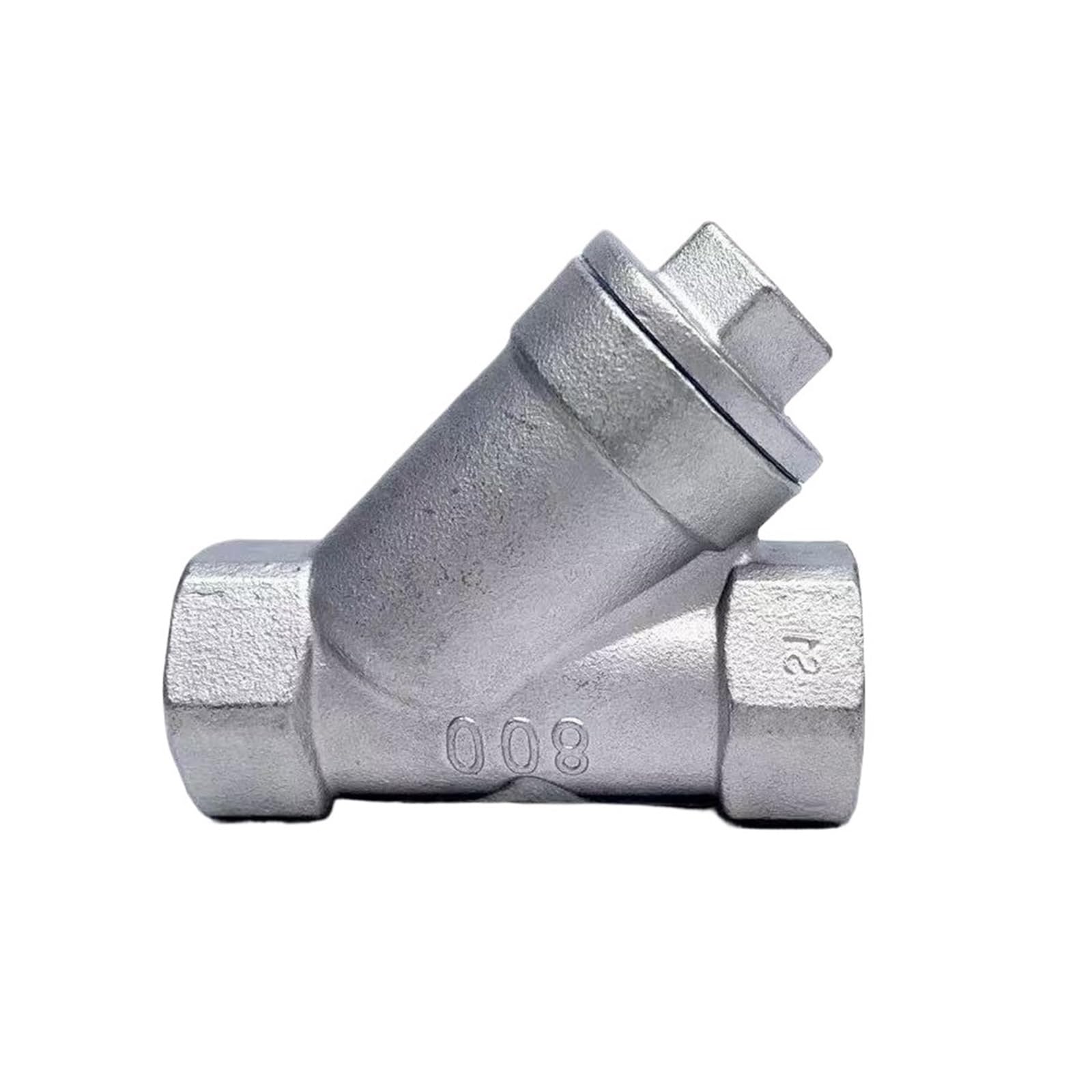 1/4" DN08 304 Stainless Steel Mesh Strainer Booster Pump Inline Y Filter Female Thread