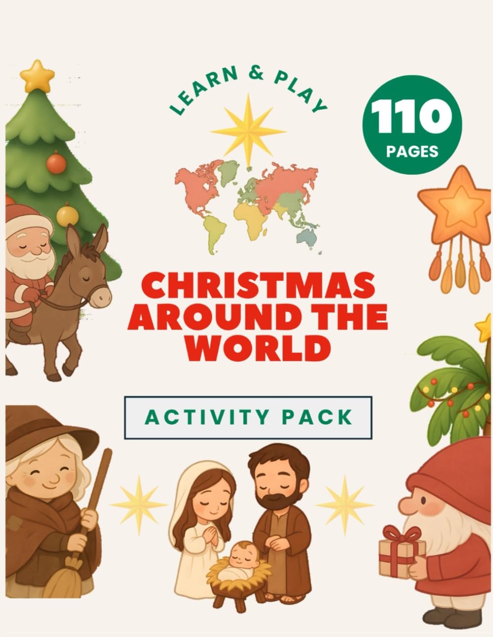 Learn & Play: Christmas Around the World: Fun Facts, Traditions & Activities for Kids (Learn and Play)