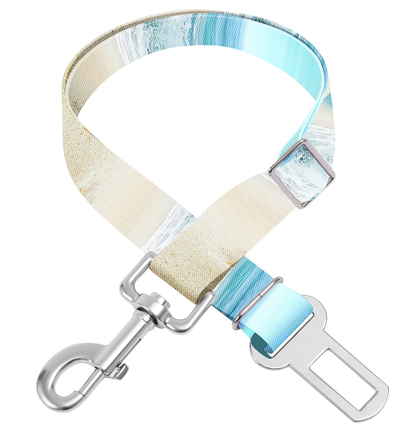 Adjustable pet cat and Dog car seat Belt，The Lanyard is Flexible and Adjustable from 20 to 33 inches (whelks)