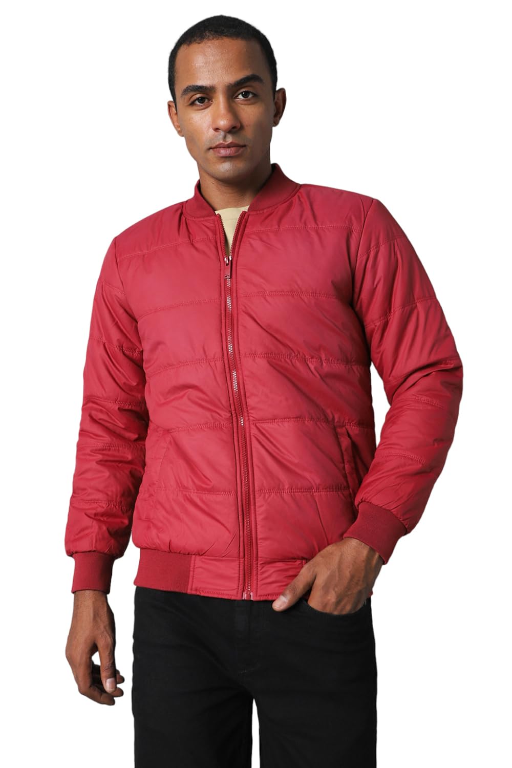 high star Men's Cotton Full Length Puffer Jacket HSMJKS3313A_MN-picture-11