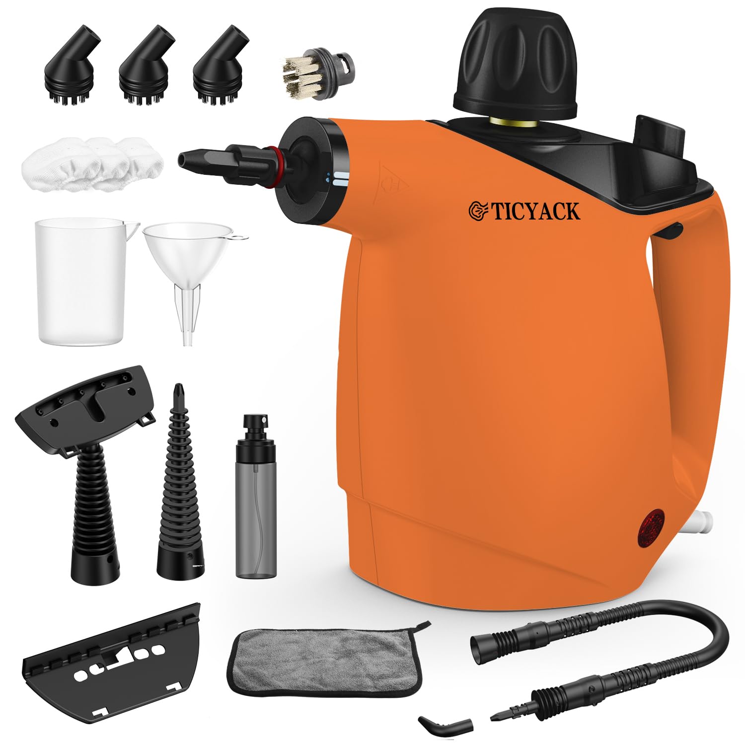 Steam Cleaner Steam Cleaner for Home Handheld Steam Cleaner with 16 Accessories and Automatic Steam Switch Suitable for