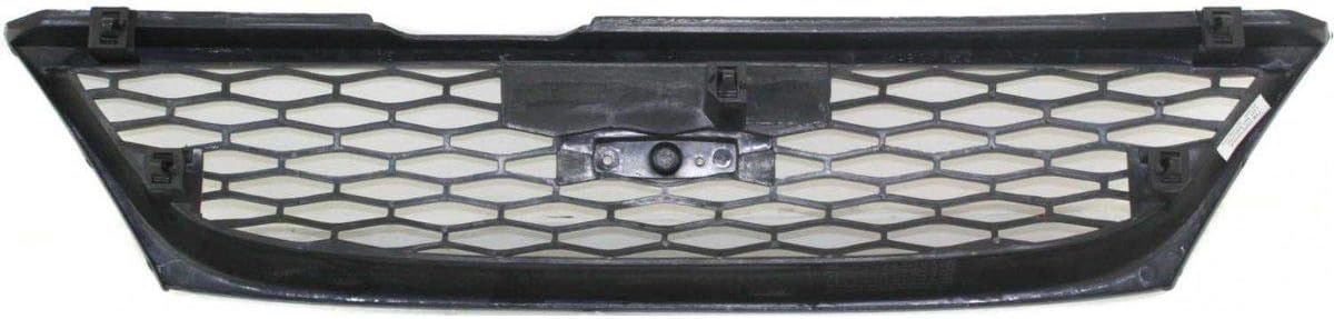 NEW Front Bumper Grille Direct Replacement for 1998-1999 Nissan Sentra (Partslink number NI1200182)