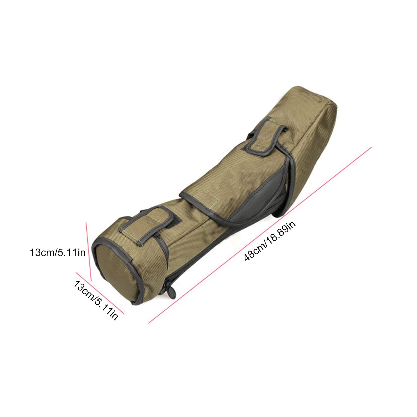 Custodia per cannocchiale | Borsa multifunzionale per telescopio | Borsa portatile per telescopio, borsa per per telescopio ammortizzante, Calibro 80 mm, Refer to description, Unisex