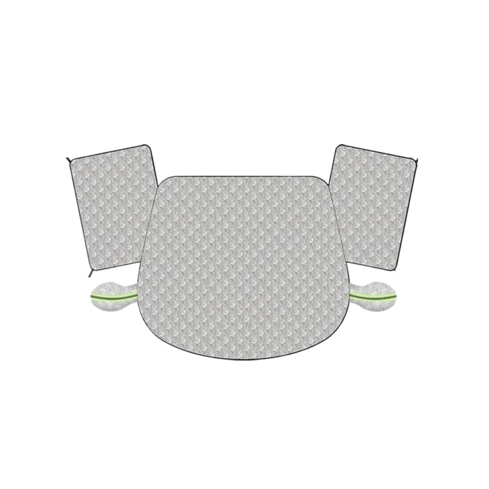 Protezione per Parabrezza per Auto Foglie Anticaduta Parasole per Congelamento Neve Copertura per Parabrezza Accessori Esterni per Auto Copinverno Ertura per Parabrezza Auto(Silver)