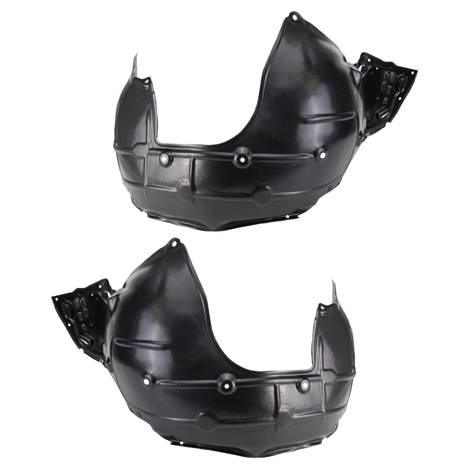 TRQ Front Inner Fender Liner Set | For 2017-2019 Honda Civic HO1248176 HO1249176