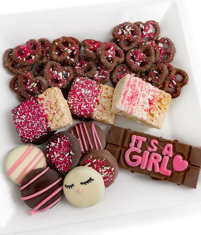 From-You-Flowers-Baby-Girl-Belgian-Chocolate-Covered-Treat-Sampler-for-Birthday-Anniversary-Get-Well-Congratulations-Thank-You | Free Flower Delivery