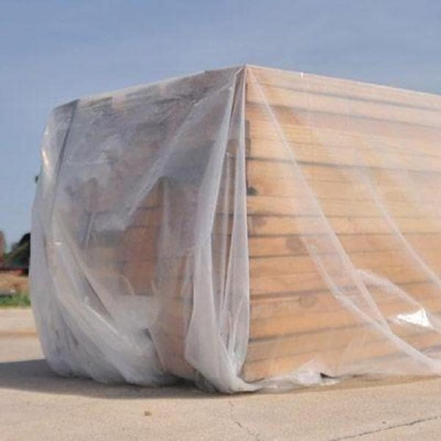 Flash Sale Buy 1 get 1 Farm Plastic Supply - Clear Plastic Sheeting - 6 mil - (40' x 100') - Thick Plastic Sheeting, Heavy Duty Polyethylene Film, Drop Cloth Vapor Barrier Covering for Crawl Space
