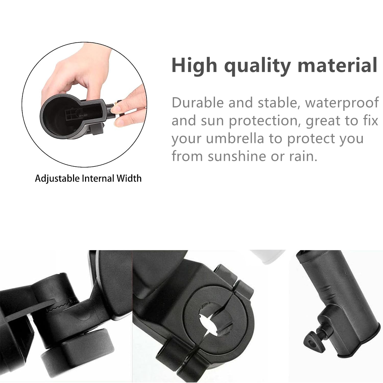 Soporte ajustable para paraguas de carrito de golf accesorio universal