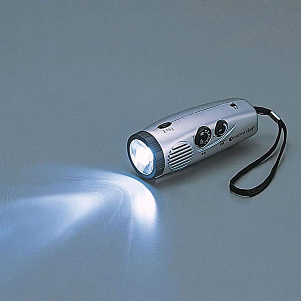 【中古】「非常に良い」スターリング LEDパームラジオライト ハンディタイプ シルバー 4505 Amazon.co.jp: スターリング LEDパームラジオライト ハンディタイプ