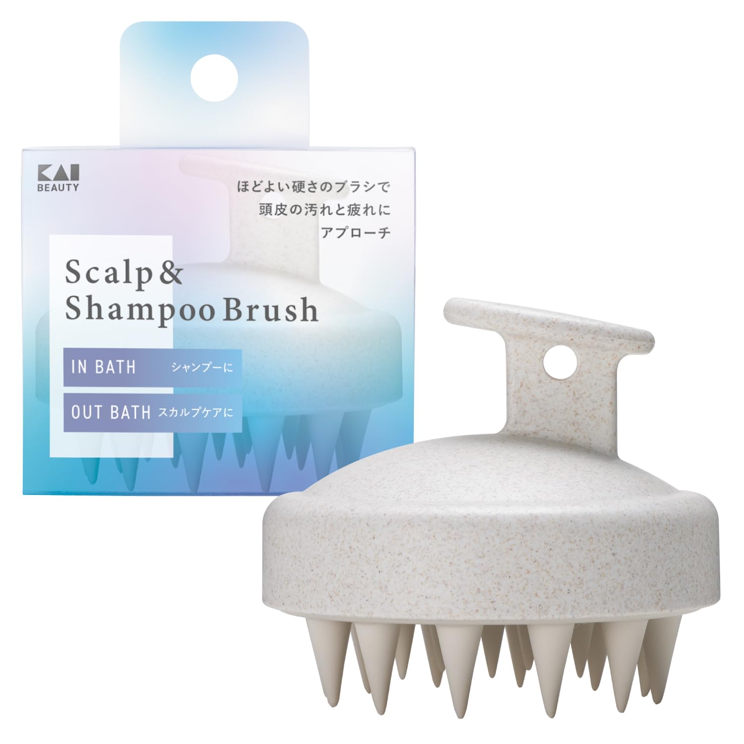 Amazon | 貝印 スカルプ シャンプー ブラシ スカルプケア 頭皮