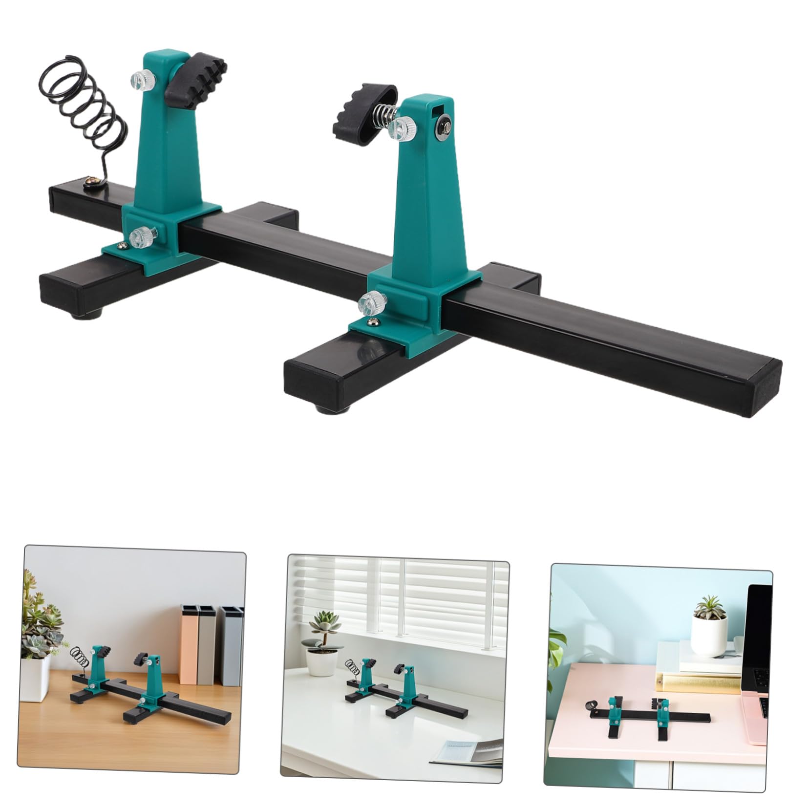 Alipis Soporte Ajustable para Soldadura de Placas Pcb Base Estable con Clip Seguro para Reparación Electrónica Compacto y Portátil para de Circuitos