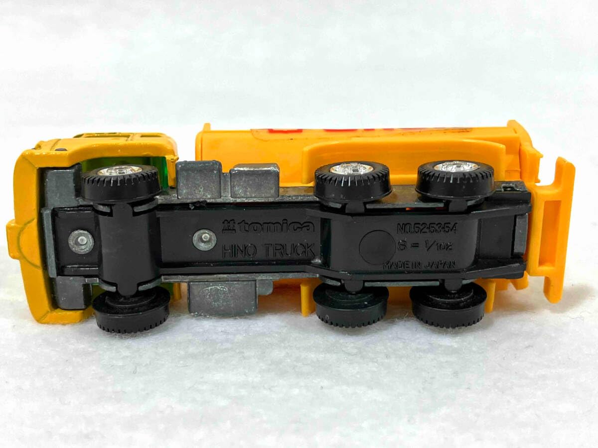 Amazon | トミカ No.54 日野 タンクローリー やまぶき色 緑窓 11C