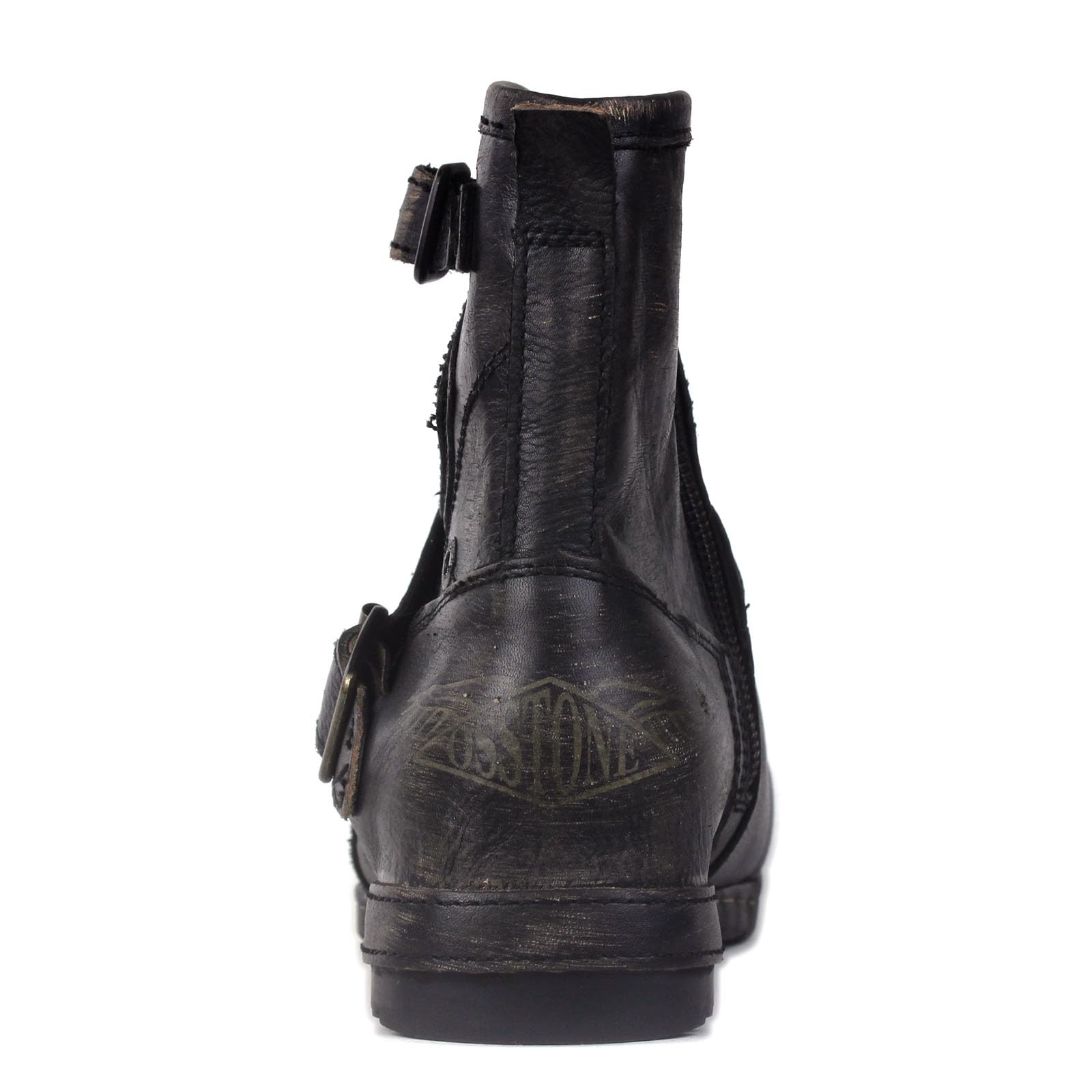 osstone Moto Botte Hommes Bottes Retro Cowboy Chaussures d'équitation pour hommes Cheville Hiver Boot Casual OS-5008-1-BP-DE-R
