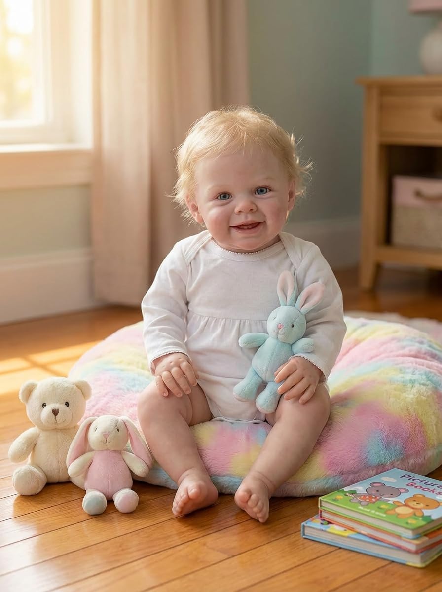 cosheng Lifelike Reborn Baby Dolls 20 Inch Realistic Newborn Baby Dolls Silicone Reborn Doll Toy Gifts for Kids Age 3+