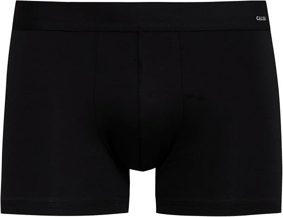 Calida Men's Cotton Boxer Briefs Slim Fit Underwear with Breathable Waistband, Double-Layer Pouch, Soft Stretch Cotton