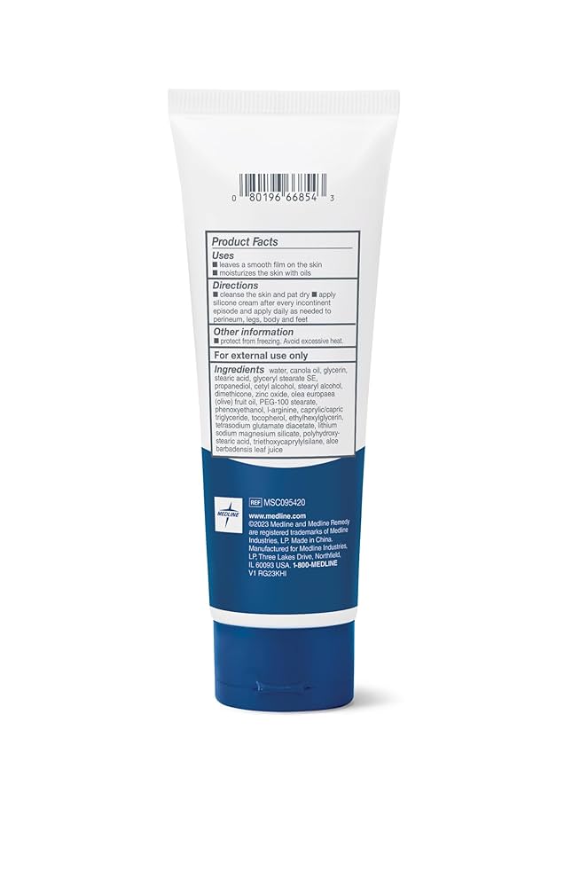 Amazon.com: Medline Remedy Essentials Silicone Cream with