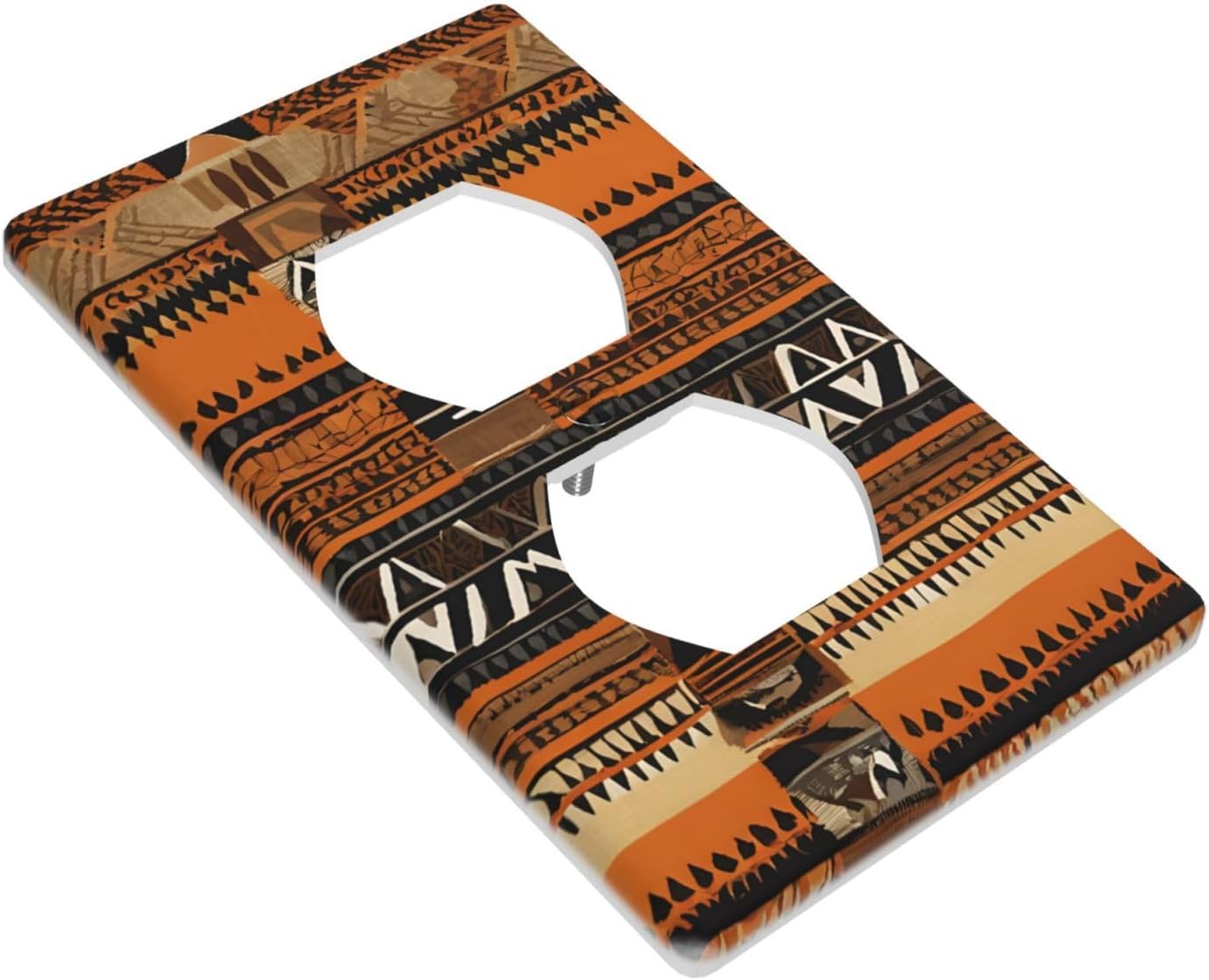 (African Mud Cloth Tribal) Modern Wall Panel, Switch Cover, Decorative Socket Cover For Socket Light Switch, Switch Cover, Wall Panel.