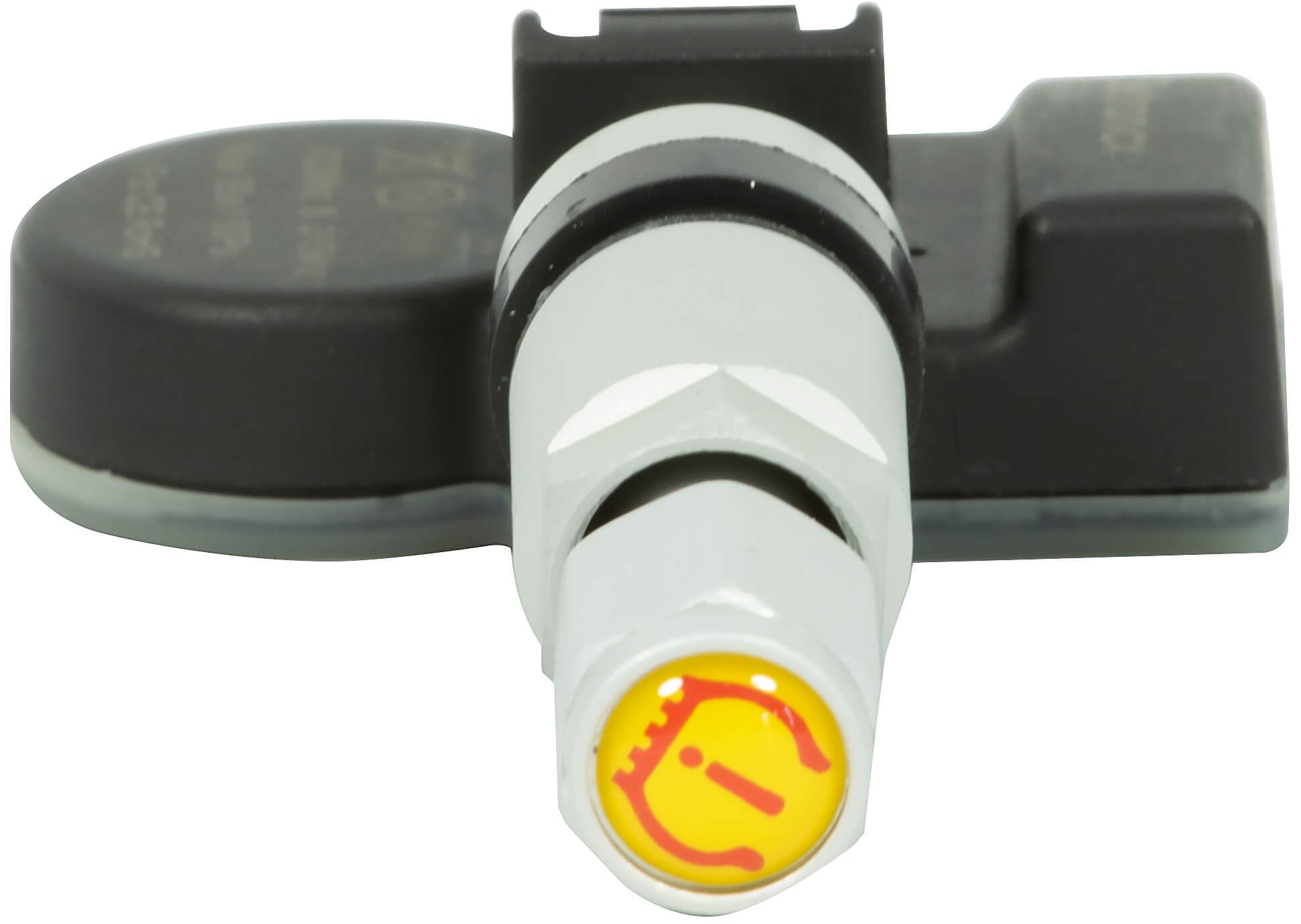 Lot de 4 capteurs de pression des pneus RDKS TPMS compatibles avec série 12.2006-10.2010 E88/E82 en aluminium argenté