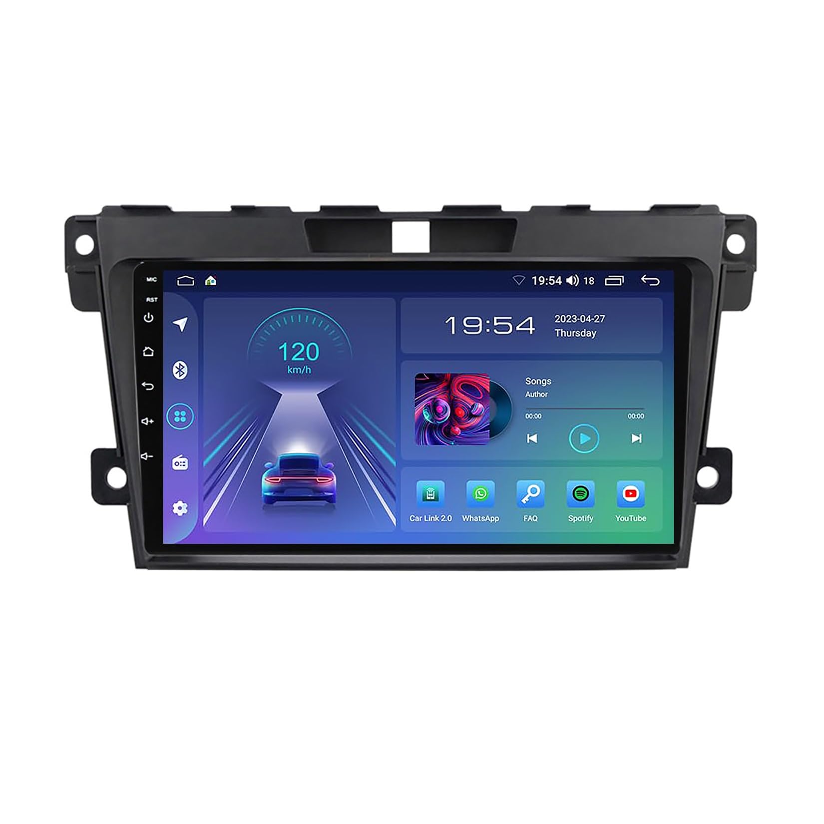 Autoradio Carplay sans fil et Android Auto avec puce DSP HiFi pour SUV Mazda CX-7 M600S 8 Coeurs