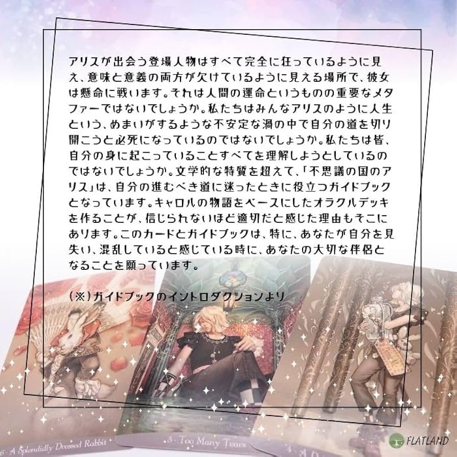 Amazon.co.jp: 【日本語解説書付き】 アリス イン