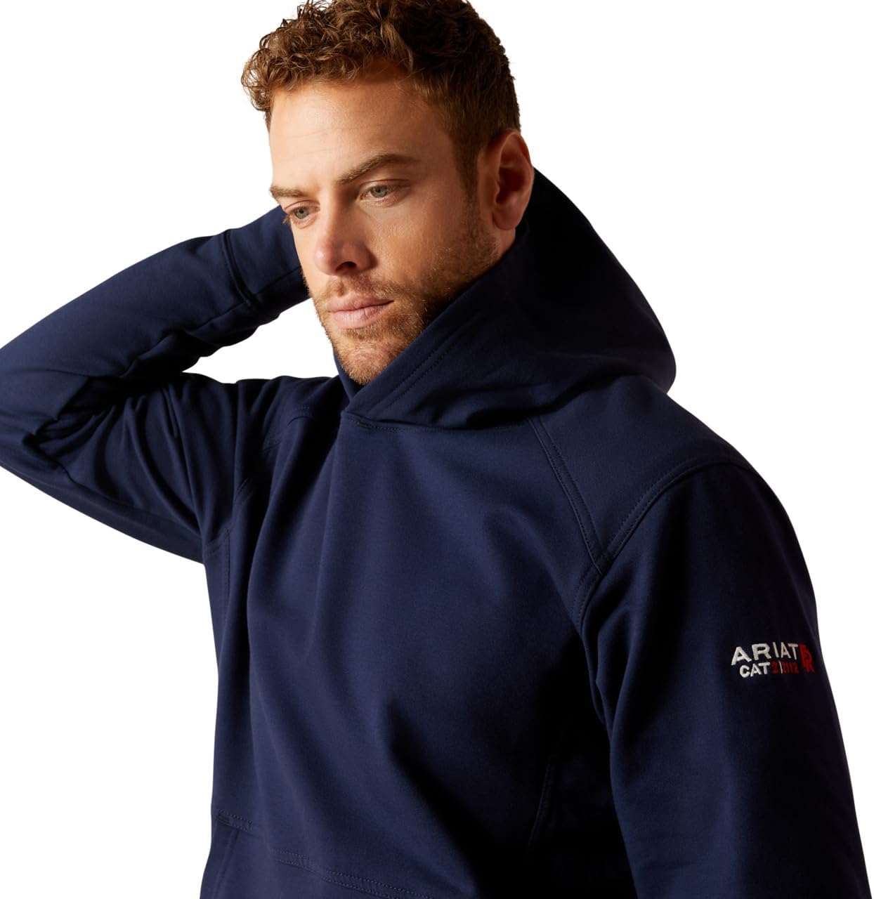 ARIAT mens Fr Solid Hoodie - Image 4