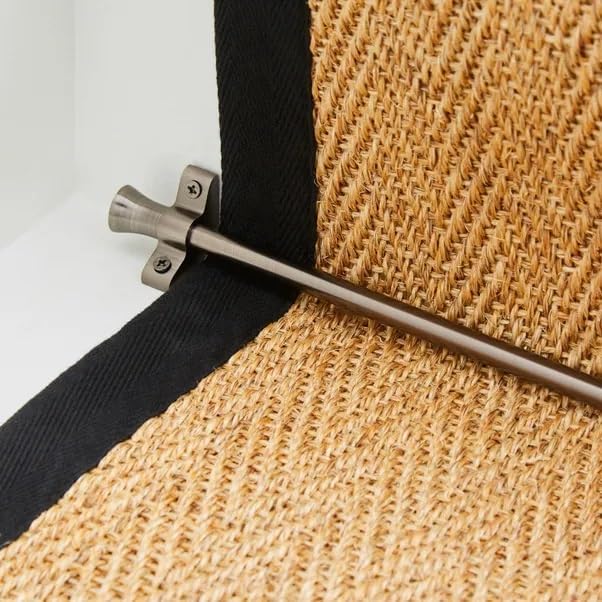 13 x Antique Brass Decorative Stair Rod with Trumpet Finials, 725mm x 10mm, for Stair Runners up to 700mm