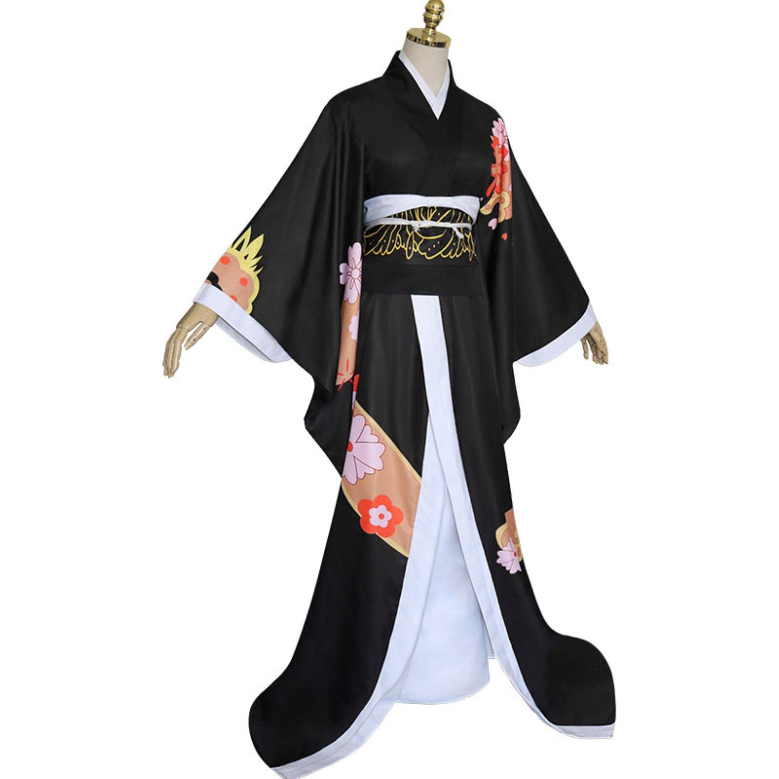 Anime Demon Slayer Kimetsu no Yaiba Kibutsuji Muzan przebranie na karnawał Kimono jednolite Halloween boże narodzenie odzież