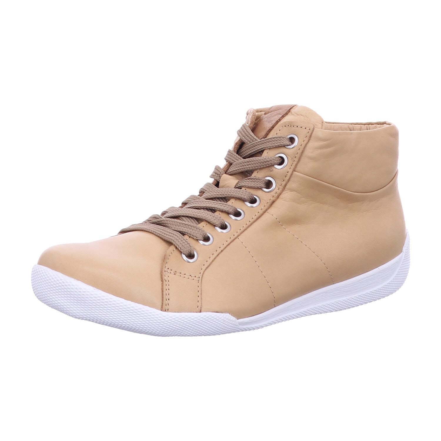 Andrea Conti Damen Sneaker, Sneaker, Camel/Brandy,