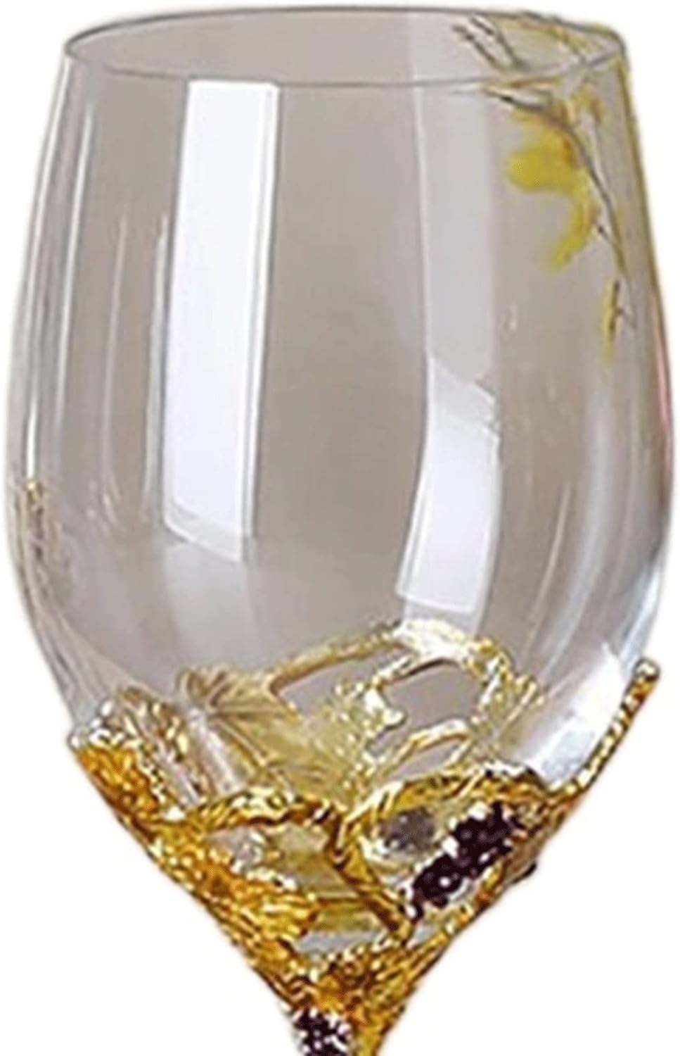 INLIMA Goblet Crystal Cups Glasses Creative Cocktail Goblet Glass Vintage Goblet Cup Party Handmade Red Wine Glass