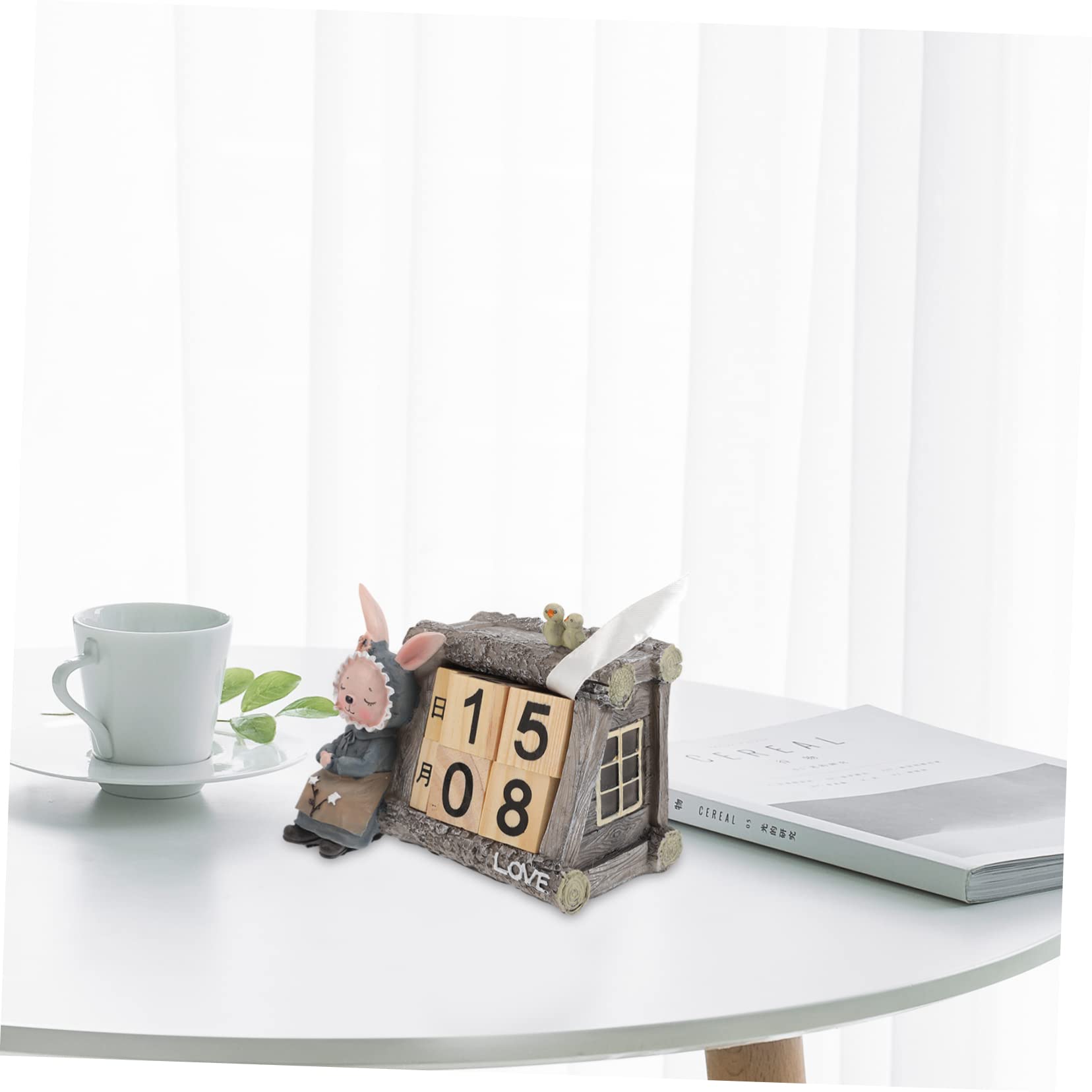 3 pezzi Calendario Conto alla rovescia Blocchi Natale L'ufficio Calza imbottita Decorazioni per la tavola di nozze Decorazioni per l'ufficio Decorazioni per la casa Decorazioni da tavolo per