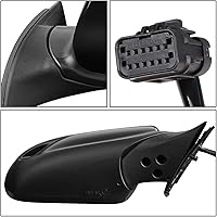 Vista 5 de DNA Motoring OEM-MR-KI1321213 - Espejo retrovisor para puerta lateral derecha del pasajero con ajuste eléctrico con calefacción, compatible