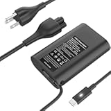 45W USB-C Laptop Charger Compatible with Dell XPS 13 9315 9300 9310 9360 9365 9370 9380 Latitude 5175 5285 5289 5290 7200 7210 7370 9350 AC Power Adapter Power Cord Type-C