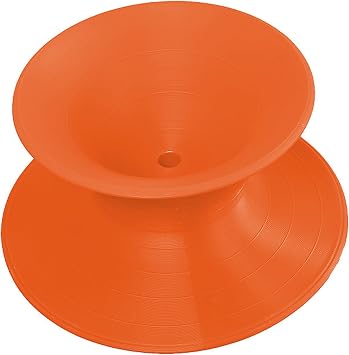 360 Degree Swivel Gyro Chair, Small Gyro Chair for Kids, Non Slip Outdoor Indoor Children Rotation Stool, Swivel Desk Chair, Swivel Stool for Sense Training Orange