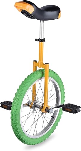 Miniatura 104 de AW Rueda de 16/18/20/24 pulgadas, asiento ajustable para exteriores, para adultos, niños, deportes al aire libre, ejercicio de fitness, para elegir