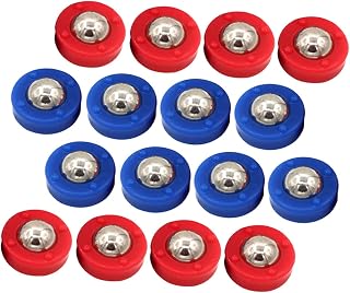 Sosoport Brinquedo De Futebol De Mesa 16 Pçs Shuffleboard Mini Brinquedo De Mesa Brinquedos De Substituição Acessórios De Shuffleboard Discos De Shuffleboard Equipamento De Jogo De Rolo