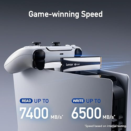 Miniatura 22 de Lexar Unidad interna de estado sólido SSD NM790 PCIe Gen4 NVMe M.2 2280 de 1 TB, hasta 7400/6500 MB/s de lectura/escritura, compatible con PS5