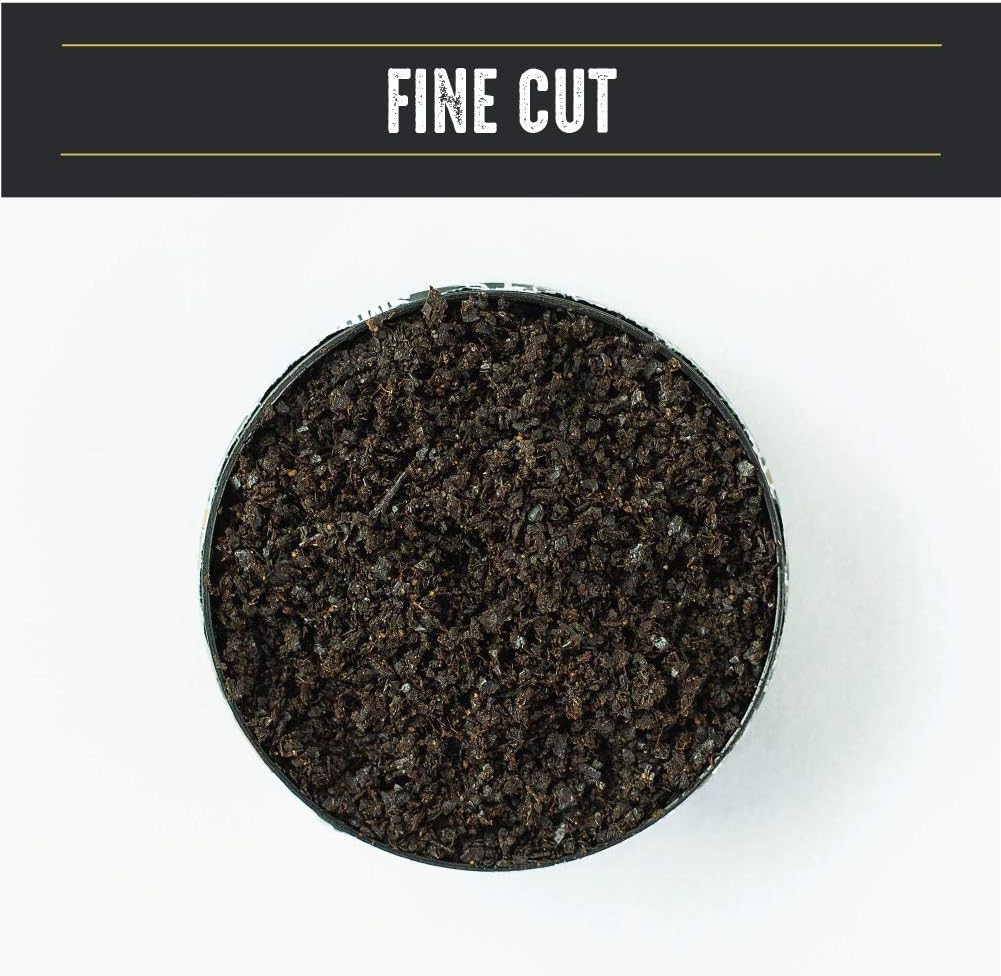 BaccOff, Extra Wintergreen Fine Cut, Premium Tobacco Free, Nicotine Free Snuff Alternative (1 Can) : Health & Household