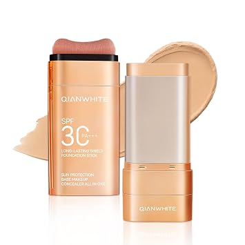 Face Sunscreen Stick - Korean Tinted Sunscreen for Face with SPF | Mineral Sunscreen Face Sunscreen for Women with Zinc Oxide & Titanium Dioxide, Facial Sun Screen Protection #04