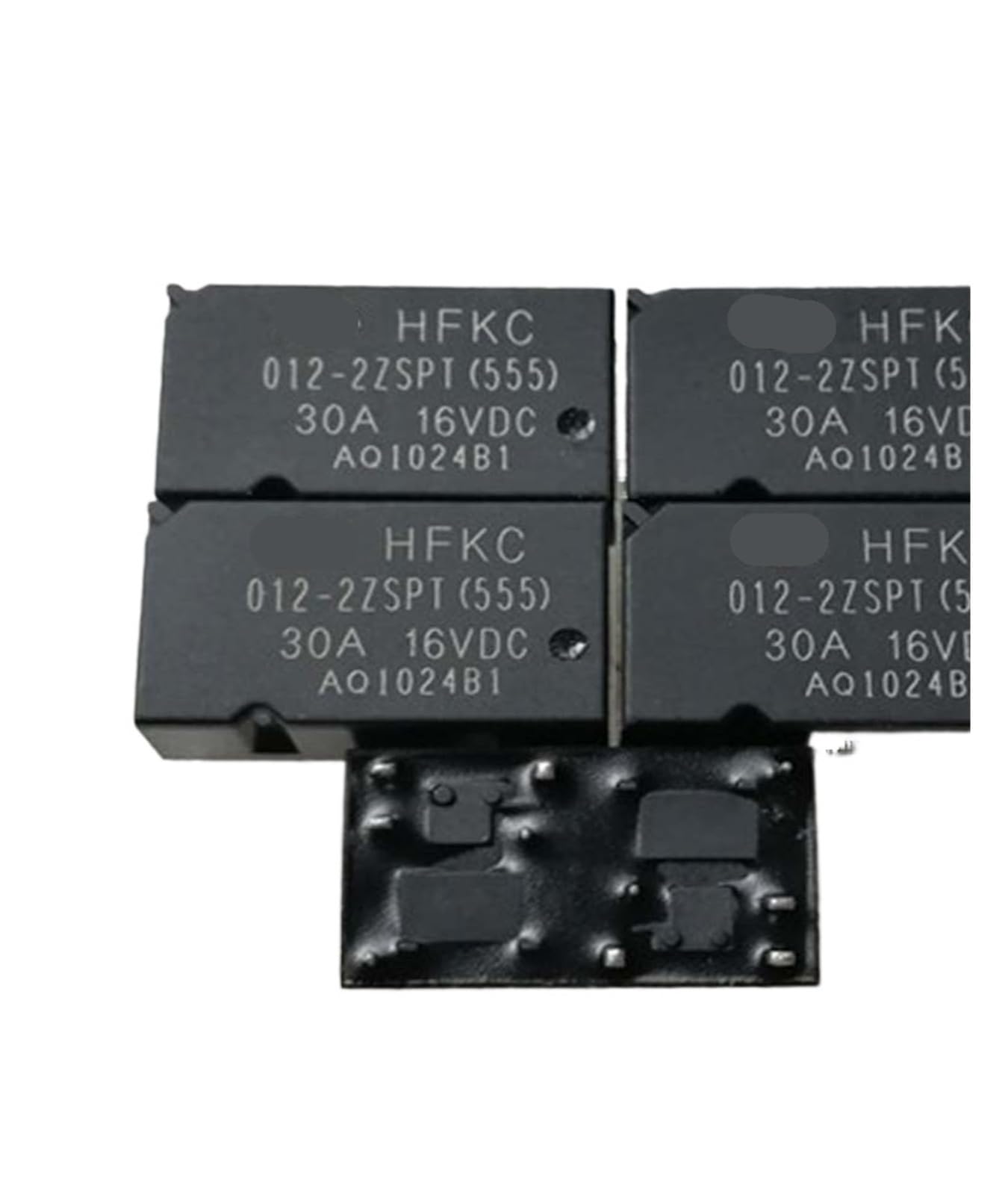 YLQUXEUV 2 PCS HFKC-012-2ZSPT 10Pins Relay