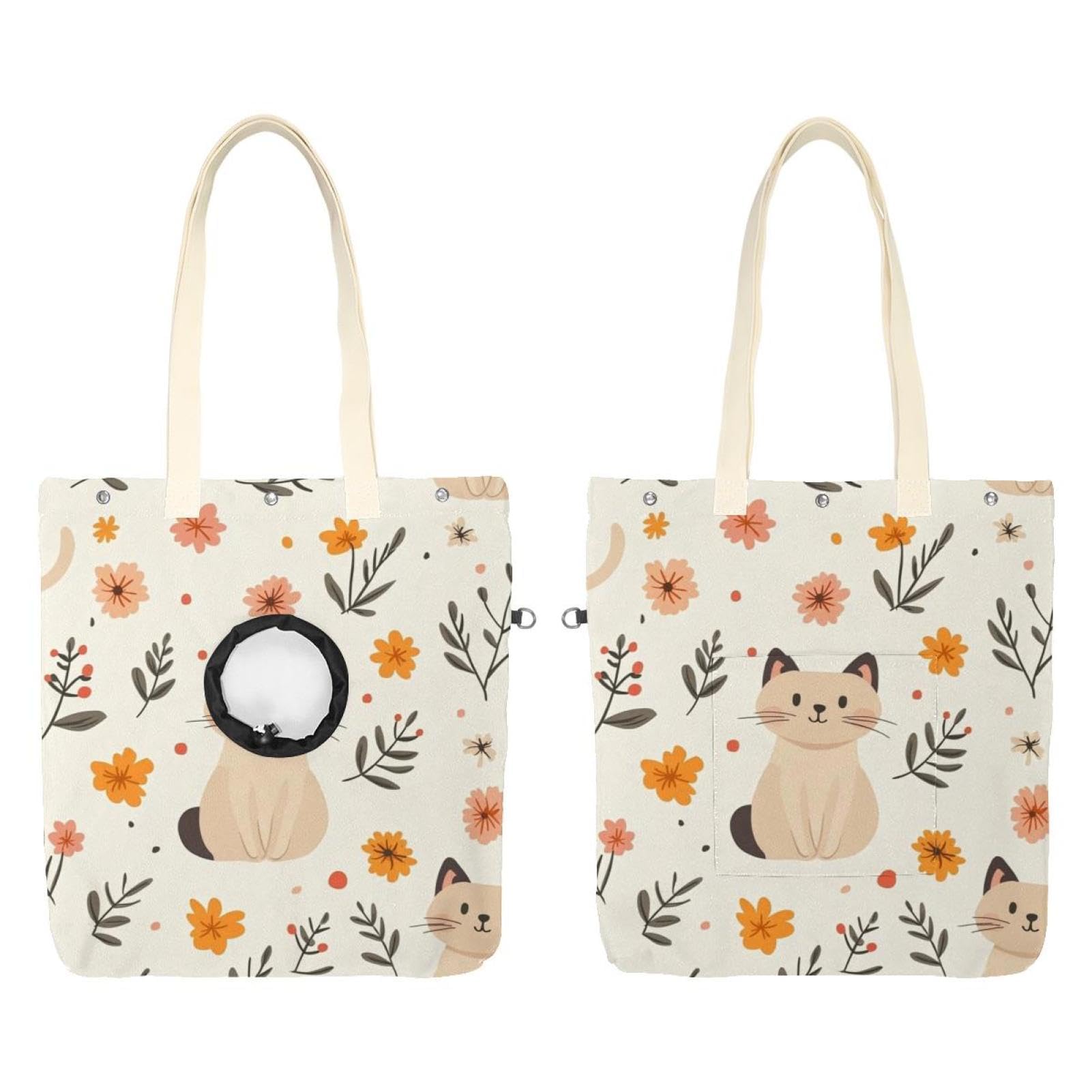 Sac de transport chat mains libres pour soulager vos bras lors des voyages et sorties