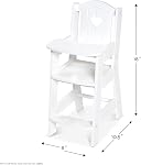 Melissa & Doug Play High ChairPretend Play High Chair Baby Doll Accessories