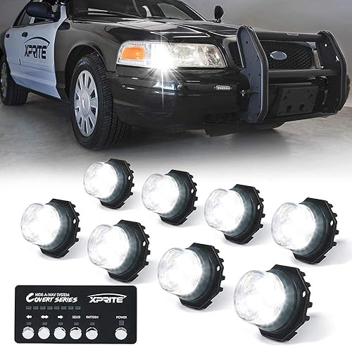 Miniatura 1 de Xprite - Juego de luces led estroboscópicas ocultas