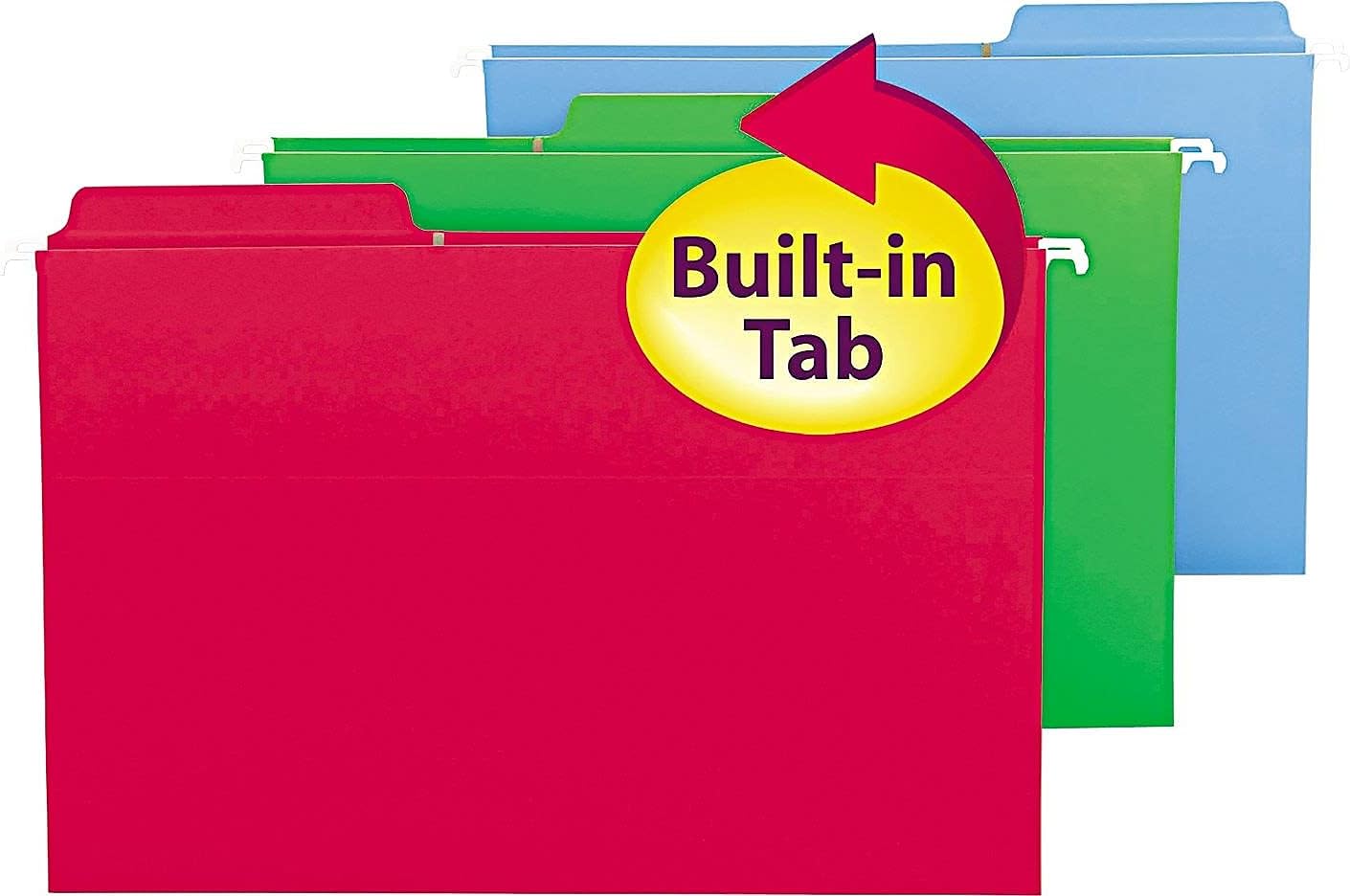 SMD64153 - Smead 64153 Assortment FasTab Hanging Folders